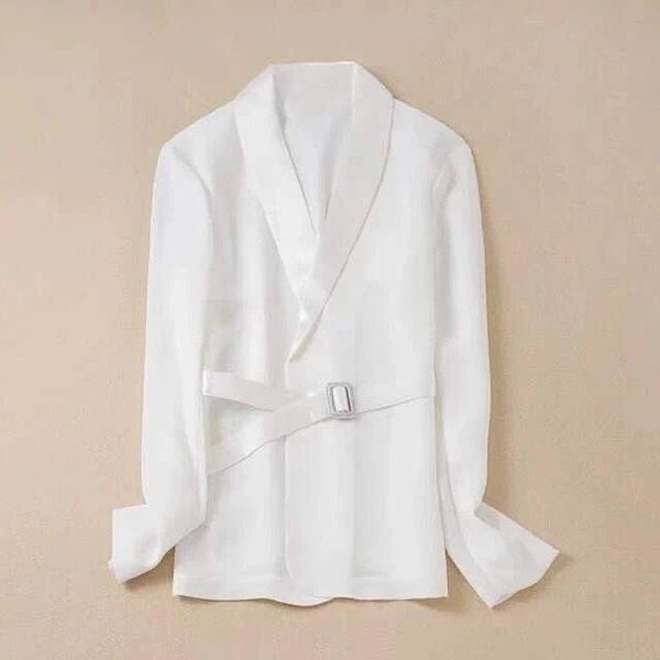 women's suits & blazers ladies long sleeve solid color casual blazer with belted detail, White;black
women's suits & blazers ladies long sleeve solid color casual blazer with belted detail, White;black