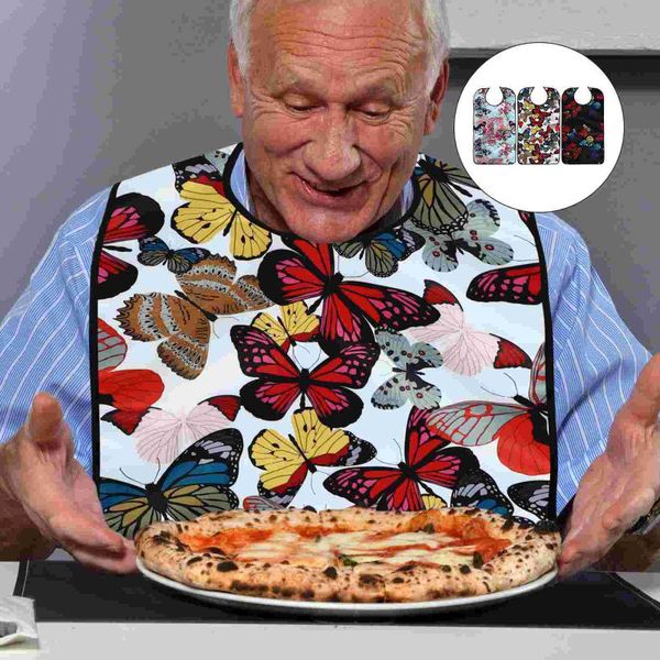 hair accessories 3pcs exquisite printed eating bibs waterproof the aged (assorted color), Slivery;white
hair accessories 3pcs exquisite printed eating bibs waterproof the aged (assorted color), Slivery;white