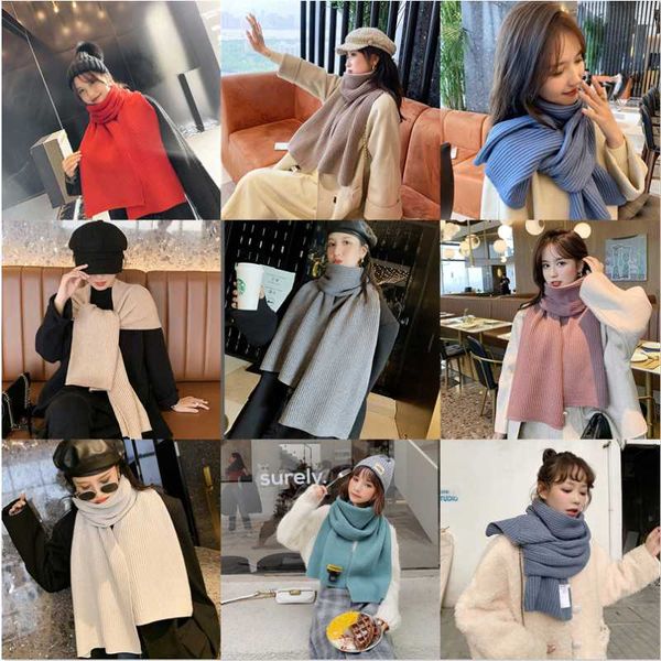 scarves 2021 women 16 styles solid korean autumn and winter scarf long big soft thicken warm 180*30cm outdoor shawls wraps, Blue;gray
scarves 2021 women 16 styles solid korean autumn and winter scarf long big soft thicken warm 180*30cm outdoor shawls wraps, Blue;gray