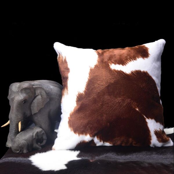 cushion/decorative pillow modern design brown black faux cowhide leather cotton cushion cover 45x45cm for couch bed home decoration
cushion/decorative pillow modern design brown black faux cowhide leather cotton cushion cover 45x45cm for couch bed home decoration