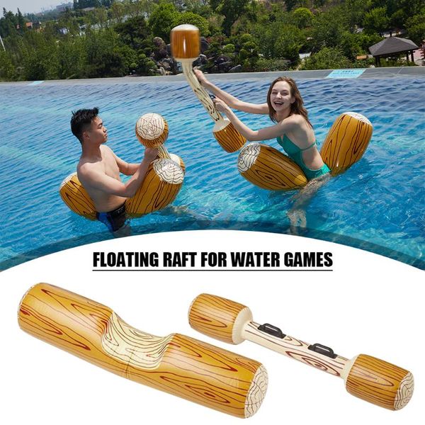 4pcs/set wood pattern water sports raft game toys pvc swimming pool beach inflatable floating row for kid party supplies & accessories
4pcs/set wood pattern water sports raft game toys pvc swimming pool beach inflatable floating row for kid party supplies & accessories
