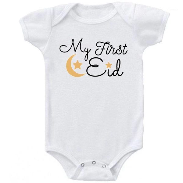 my first eid print baby short sleeve jumpsuit 2021 caasual letter girl boy rompers born clothes gifts, Blue
my first eid print baby short sleeve jumpsuit 2021 caasual letter girl boy rompers born clothes gifts, Blue