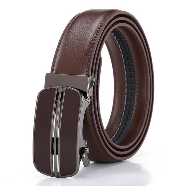 belts grade men's leather belt patch buckle business automatic designer high quality, Black;brown
belts grade men's leather belt patch buckle business automatic designer high quality, Black;brown