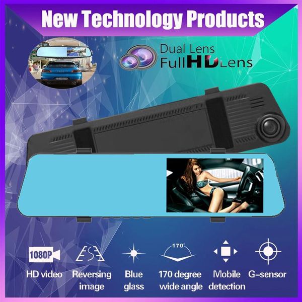full hd 1080p car dvr camera auto 4.5 inch rearview mirror dash digital video recorder dual lens registratory camcorder gift dvrs
full hd 1080p car dvr camera auto 4.5 inch rearview mirror dash digital video recorder dual lens registratory camcorder gift dvrs