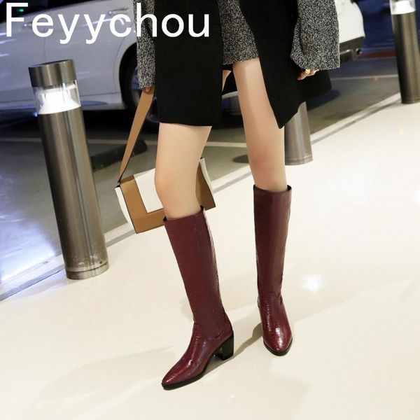 boots women's spring autumn modem pu high heel square toe knee-high slip on 2021 fashion black
boots women's spring autumn modem pu high heel square toe knee-high slip on 2021 fashion black