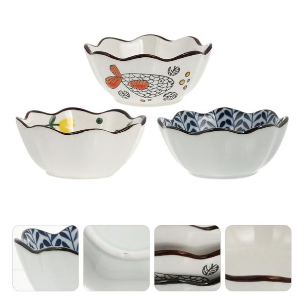 cups & saucers 3 pcs practical dessert dishes beautiful snack creative condiment plates
cups & saucers 3 pcs practical dessert dishes beautiful snack creative condiment plates