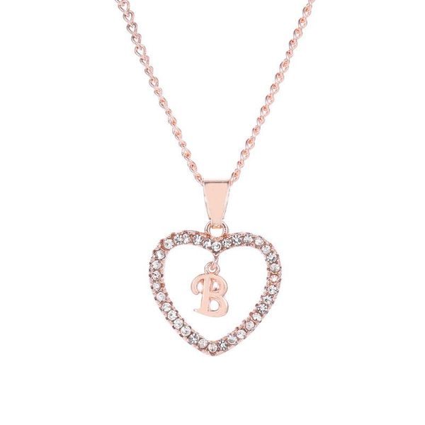 pendant necklaces 1pc rose gold women's necklace diy letter custom fashion jewelry heart-shaped personality gift, Silver
pendant necklaces 1pc rose gold women's necklace diy letter custom fashion jewelry heart-shaped personality gift, Silver