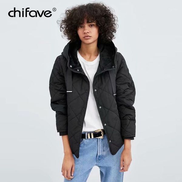 women's down & parkas 2021 women winter coat long sleeve hooded quilted casual slim lady outerwear basic short jackets chifave, Black
women's down & parkas 2021 women winter coat long sleeve hooded quilted casual slim lady outerwear basic short jackets chifave, Black