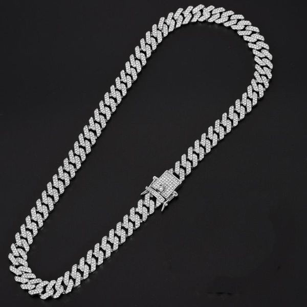 chains women men gold silver color chain bling miami iced out rapper necklace for hip hop cuban link jewelry
chains women men gold silver color chain bling miami iced out rapper necklace for hip hop cuban link jewelry