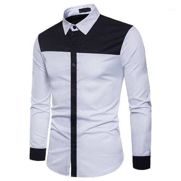 men's casual shirts 2021 mens shirt long sleeve white black fashion men spring autumn man camisa masculina
men's casual shirts 2021 mens shirt long sleeve white black fashion men spring autumn man camisa masculina