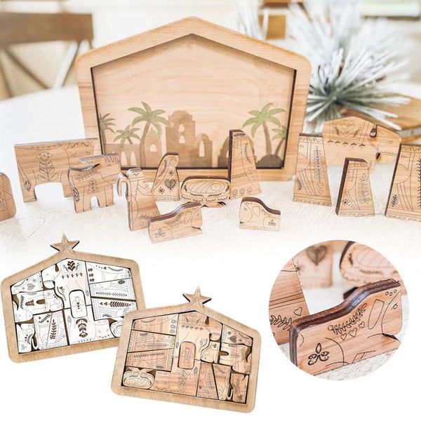 decorative objects & figurines wooden jesus puzzle statue nativity with wood burned design sculpture decorations for home educational
decorative objects & figurines wooden jesus puzzle statue nativity with wood burned design sculpture decorations for home educational