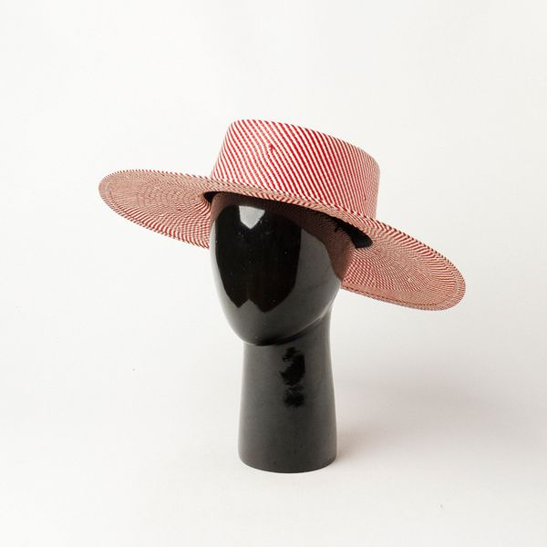 wide brim hats new women woven red white striped panama straw summer flat canotier sun beach kuntucky derby mqqx, Blue;gray
wide brim hats new women woven red white striped panama straw summer flat canotier sun beach kuntucky derby mqqx, Blue;gray