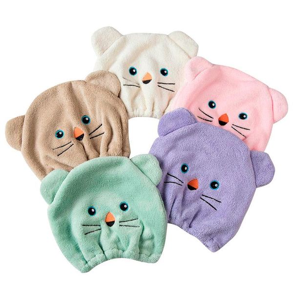 towel 2021 cartoon good hygroscopicity and breathability microfiber hair turban quickly dry hat wrapped cap z0214
towel 2021 cartoon good hygroscopicity and breathability microfiber hair turban quickly dry hat wrapped cap z0214