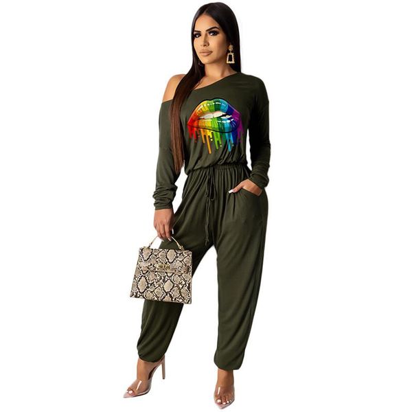 women's jumpsuits & rompers fashion long sleeve full length women jumpsuit drawstring waist print overalls for body femme, Black;white
women's jumpsuits & rompers fashion long sleeve full length women jumpsuit drawstring waist print overalls for body femme, Black;white