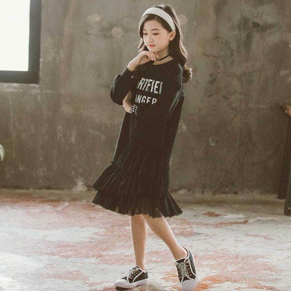 girl's new white kids dresses for girls autumn long sleeve mesh splicing tshirt dresees 10 12 years children clothes spring tees c0308, Red;yellow
girl's new white kids dresses for girls autumn long sleeve mesh splicing tshirt dresees 10 12 years children clothes spring tees c0308, Red;yellow