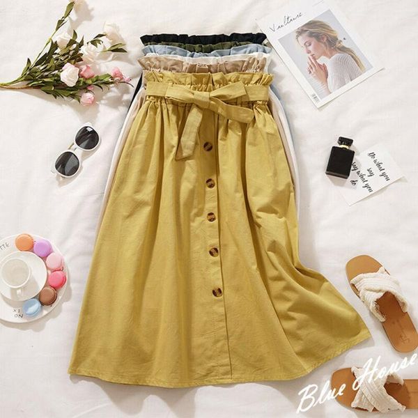 skirts 2021 womens skirt ruffle solid frill high waist button ladies party women clothes, Black
skirts 2021 womens skirt ruffle solid frill high waist button ladies party women clothes, Black