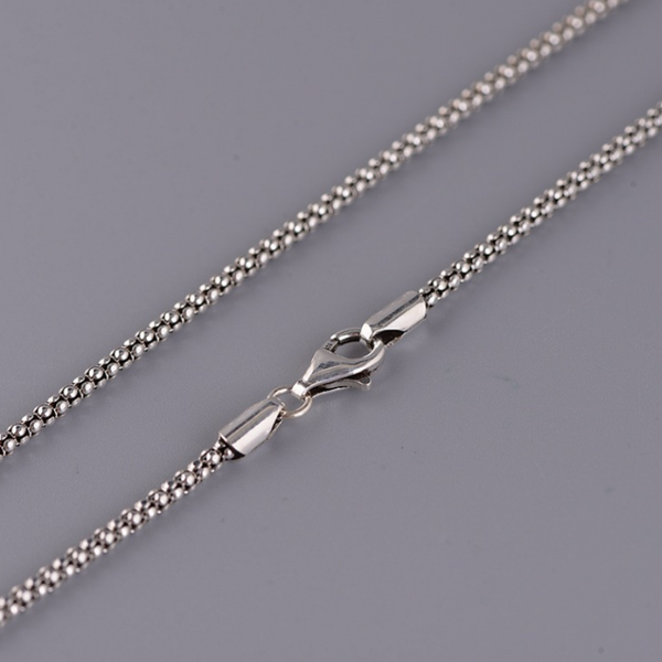 true silver popcorn necklace men women s925 sterling corn girls thai long chain pendant jewelry chains
true silver popcorn necklace men women s925 sterling corn girls thai long chain pendant jewelry chains