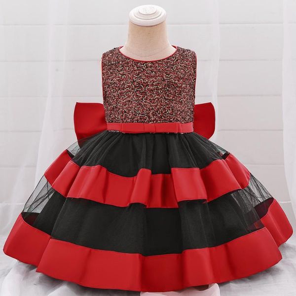 girl's dresses big bow 1st birthday princess for girl wedding christmas baby dress party clothes vestidos l1919xz, Red;yellow
girl's dresses big bow 1st birthday princess for girl wedding christmas baby dress party clothes vestidos l1919xz, Red;yellow