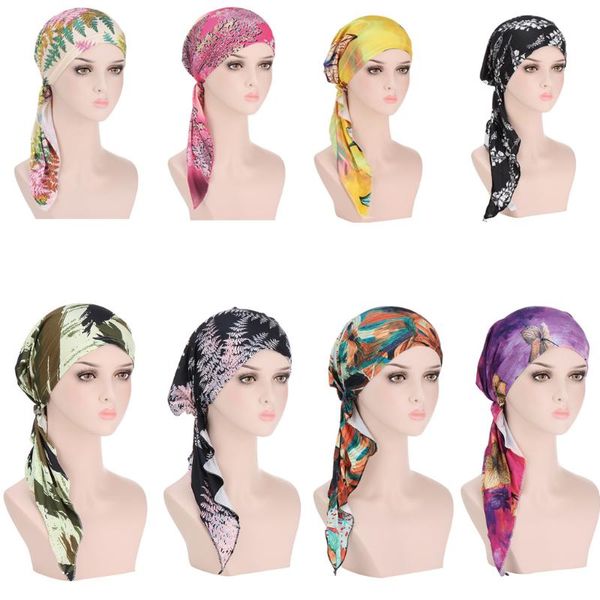 beanie/skull caps muslim hijab turban cap women flower print cancer chemo head scarf headwear strech silky durags bandanas long tail, Blue;gray
beanie/skull caps muslim hijab turban cap women flower print cancer chemo head scarf headwear strech silky durags bandanas long tail, Blue;gray