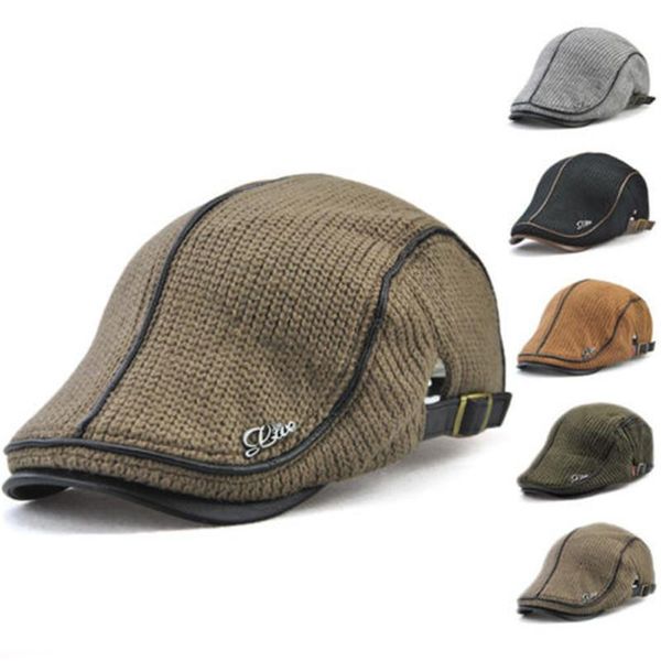 visors winter hat men warm thick plush cotton autumn knit cap casual middle-aged vintage visor, Blue;gray
visors winter hat men warm thick plush cotton autumn knit cap casual middle-aged vintage visor, Blue;gray