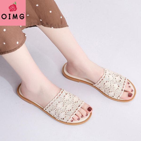 slippers women's flat lace slipper home household sandals fashion holiday open toe round indoor ladies shoes may, Black
slippers women's flat lace slipper home household sandals fashion holiday open toe round indoor ladies shoes may, Black