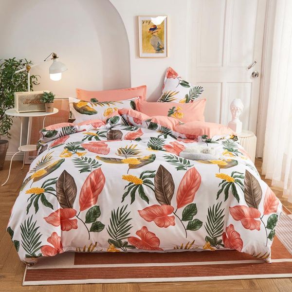 bedding sets leaf print set nordic modern style duvet cover bed linen king size single double bedroom bedclothes
bedding sets leaf print set nordic modern style duvet cover bed linen king size single double bedroom bedclothes