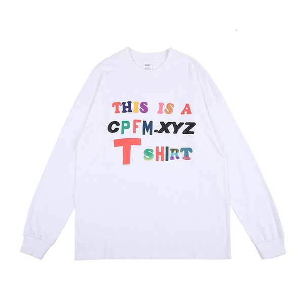 men's t-shirts 3d foam rainbow letter long-sleeved t-shirt men and women o neck loose cotton summer tshirts oversize harajuku hip, White;black
men's t-shirts 3d foam rainbow letter long-sleeved t-shirt men and women o neck loose cotton summer tshirts oversize harajuku hip, White;black