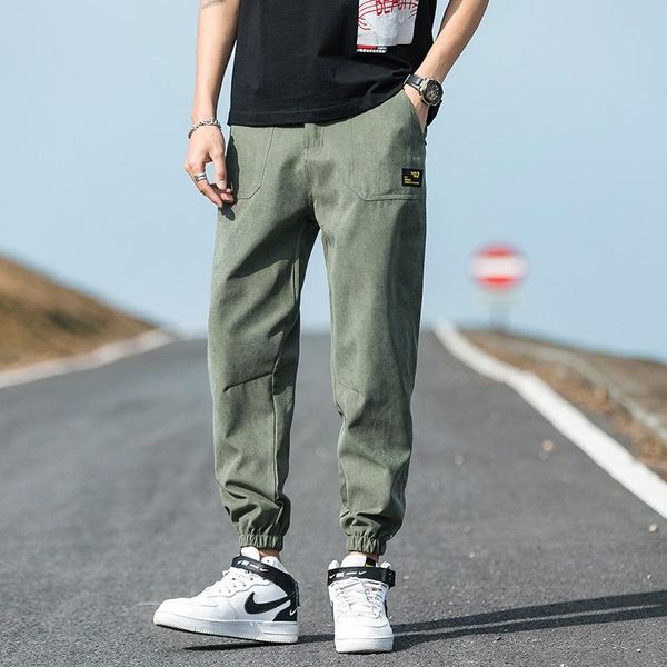 spring and autumn korean version of men's casual pants loose sports long big-footed student work men, Black
spring and autumn korean version of men's casual pants loose sports long big-footed student work men, Black