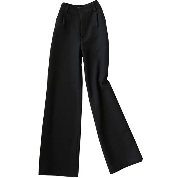 women's pants autumn and winter clothing style korean waist loose woolen wide leg trousers 210527, Black;white
women's pants autumn and winter clothing style korean waist loose woolen wide leg trousers 210527, Black;white