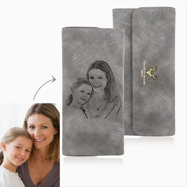 women custom p long wallet female engraved picture purse customize mothers day gifts personalized birthday for mom her, Red;black
women custom p long wallet female engraved picture purse customize mothers day gifts personalized birthday for mom her, Red;black