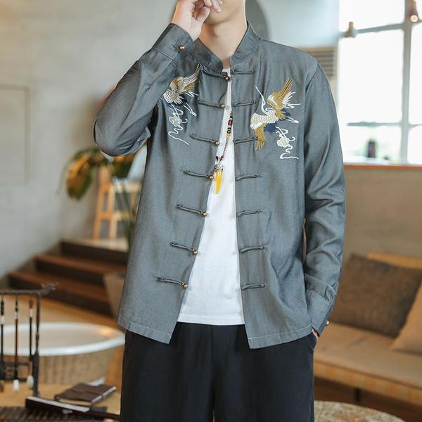 vintage streetwear shirts men clothes 5xl mandarin collar mens ethnic style long sleeve embroidery big & tall frog button clothing, Red
vintage streetwear shirts men clothes 5xl mandarin collar mens ethnic style long sleeve embroidery big & tall frog button clothing, Red