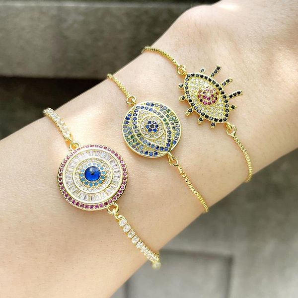 bangle round crystal evil eye bracelets for women vintage cz cubic zirconia greek charm jewelry gift wholesale, Black
bangle round crystal evil eye bracelets for women vintage cz cubic zirconia greek charm jewelry gift wholesale, Black