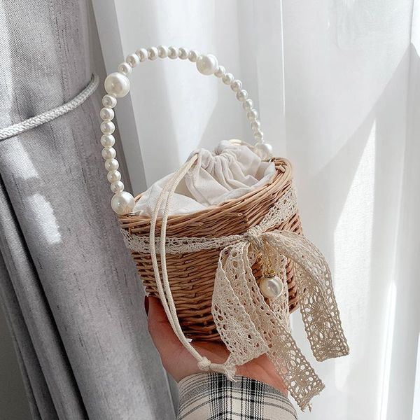 weave totes with pearl handle bucket bag 2021 spring quality straw women's designer handbag travel shoulder messenger cross body
weave totes with pearl handle bucket bag 2021 spring quality straw women's designer handbag travel shoulder messenger cross body