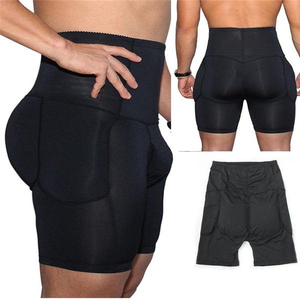 men's body shapers high waist men bulifter shaper panties slim tummy control shapewear push up padded buenhancer underwear, Black;brown 
men's body shapers high waist men bulifter shaper panties slim tummy control shapewear push up padded buenhancer underwear, Black;brown