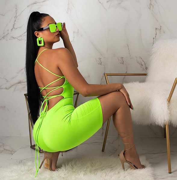 rompers womens jumpsuit neon green club bodycon bandage jumpsuit short lace up backless bodysuit ladies summer playsuit, Black;white
rompers womens jumpsuit neon green club bodycon bandage jumpsuit short lace up backless bodysuit ladies summer playsuit, Black;white