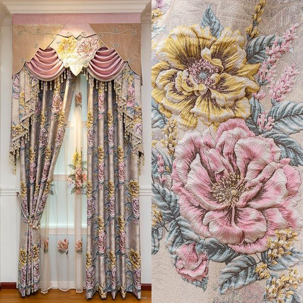 living room bedroom luxury villa embossed curtains thick shading high precision jacquard curtain & drapes
living room bedroom luxury villa embossed curtains thick shading high precision jacquard curtain & drapes