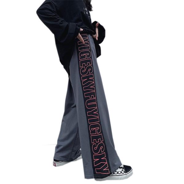 women's pants & capris streetwear 2021 summer vintage english print baggy wide leg casual high waist straight stripe, Black;white
women's pants & capris streetwear 2021 summer vintage english print baggy wide leg casual high waist straight stripe, Black;white