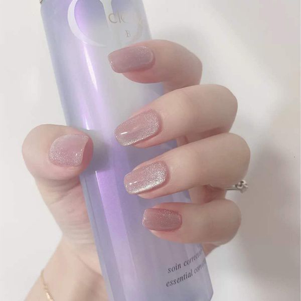 24 net red patch, fake s, finished enhancement, stone cat's eye jelly purple, medium and long wearing nails, Red;gold
24 net red patch, fake s, finished enhancement, stone cat's eye jelly purple, medium and long wearing nails, Red;gold