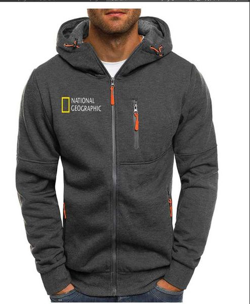 men's jackets jacket survey explorer fashion outdoor clothing knitted cotton hoodie, Black;brown