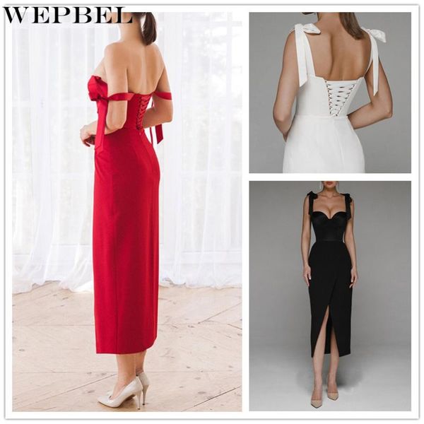 casual dresses wepbel women elegant evening party dress ladies sleeveless v neck halter bandage bodycon prom gown, Black;gray
casual dresses wepbel women elegant evening party dress ladies sleeveless v neck halter bandage bodycon prom gown, Black;gray