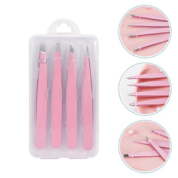 eyebrow tools & stencils 4pcs stainless steel tweezers precision for eyebrows facial hair
eyebrow tools & stencils 4pcs stainless steel tweezers precision for eyebrows facial hair