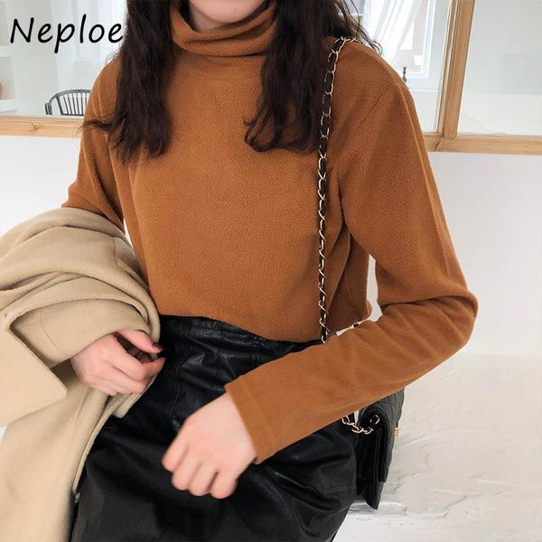 women's t-shirt neploe half high neck pullover long sleeve slim fit t shirt women thicked warm solid pull femme autumn winter 2021 suet, White
women's t-shirt neploe half high neck pullover long sleeve slim fit t shirt women thicked warm solid pull femme autumn winter 2021 suet, White