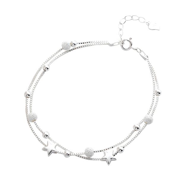 boutique jewelry for women double star design bracelet female bracelet niche han edition contracted personality silver
boutique jewelry for women double star design bracelet female bracelet niche han edition contracted personality silver