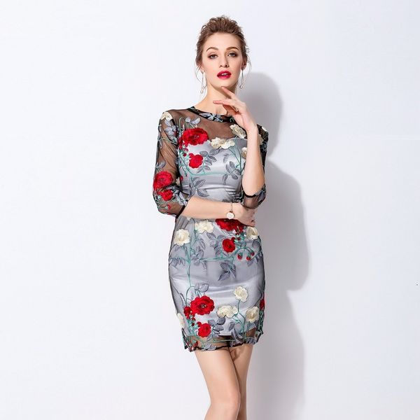 capris vestidos de festa 2021 spring fashion party cocktail women o-neck sheer mesh embroidery 3/4 sleeve bodycon sheath, Black;gray
capris vestidos de festa 2021 spring fashion party cocktail women o-neck sheer mesh embroidery 3/4 sleeve bodycon sheath, Black;gray