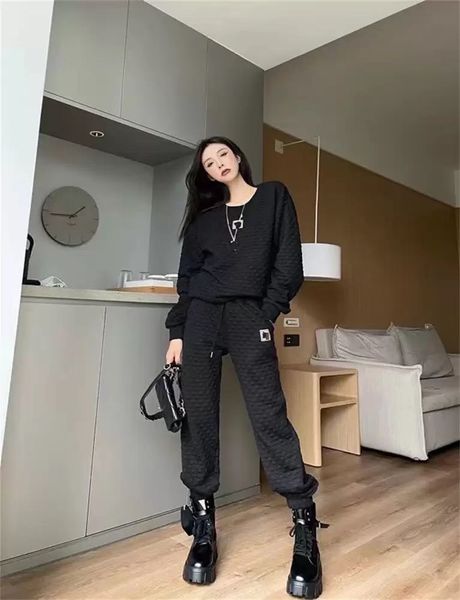 pants men's designer autumn letter printing casual cotton sportswear suit women's european style standing fashion two-piece large, White
pants men's designer autumn letter printing casual cotton sportswear suit women's european style standing fashion two-piece large, White