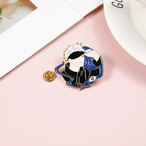 pins, brooches jujutsu kaisen gojo satoru alloy brooch color drip lacquer lapel pin cosplay, Gray
pins, brooches jujutsu kaisen gojo satoru alloy brooch color drip lacquer lapel pin cosplay, Gray