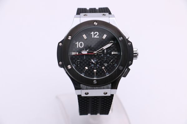 men's mechanical watch nx modern fashion business black stainless steel case rubber strap grid cross dial red six-hand multi-function c, Slivery;brown
men's mechanical watch nx modern fashion business black stainless steel case rubber strap grid cross dial red six-hand multi-function c, Slivery;brown