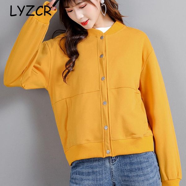 women's jackets autumn jacket coat outwear long sleeve coats and women bomber sweatshirt chaquetas mmujer 2021, Black;brown
women's jackets autumn jacket coat outwear long sleeve coats and women bomber sweatshirt chaquetas mmujer 2021, Black;brown