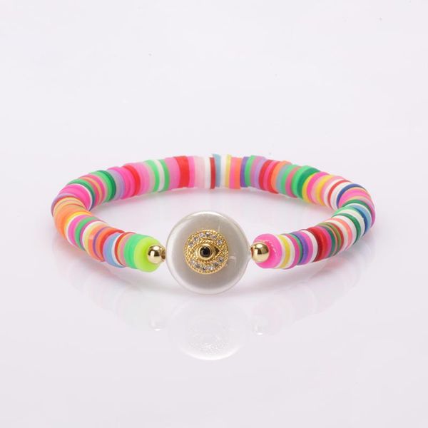 boho shell pearl bead cz paved star of david evil eye protection charm mix clay silicone plastic beaded bracelets for woman, Golden;silver
boho shell pearl bead cz paved star of david evil eye protection charm mix clay silicone plastic beaded bracelets for woman, Golden;silver