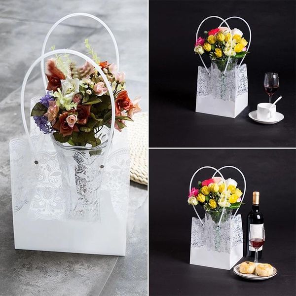 gift wrap lace pattern pvc flower packing box florist bouquet wrapping handbag wedding party packaging supplies decorations
gift wrap lace pattern pvc flower packing box florist bouquet wrapping handbag wedding party packaging supplies decorations